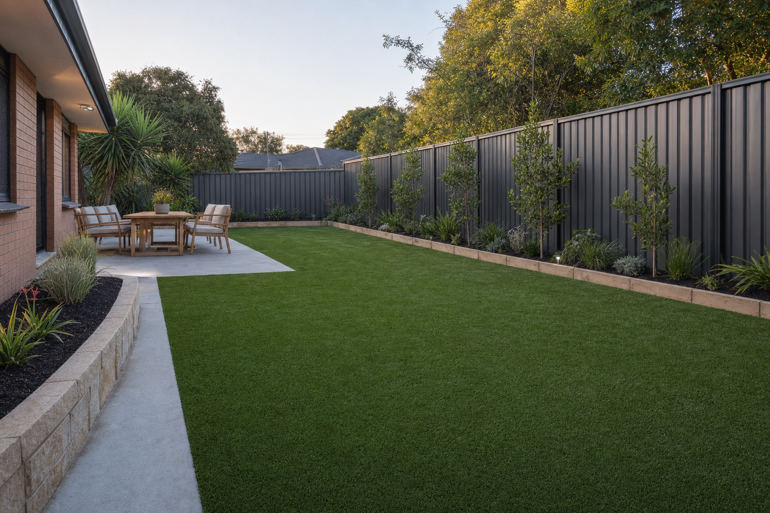 Garden transformation